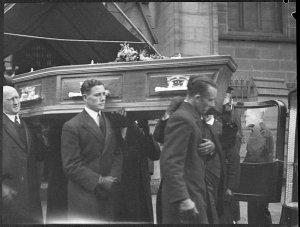 Funeral of Sir Philip Street; leaving St Andrew's Cathe...