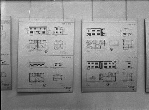 Building plans at Education Department (taken for Mr As...