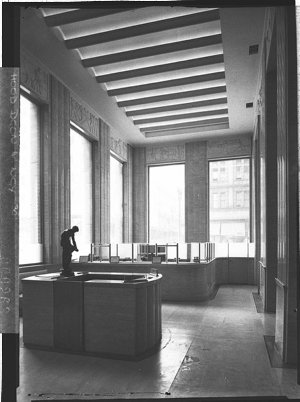 View of the front office and reception, MLC Building (f...