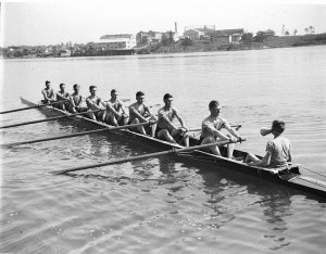 St Ignatius' eight-oar crew