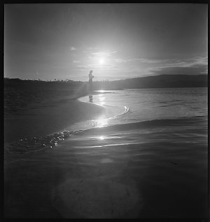 File 10: Diana fishing, Tathra, 1950s / photographed by...
