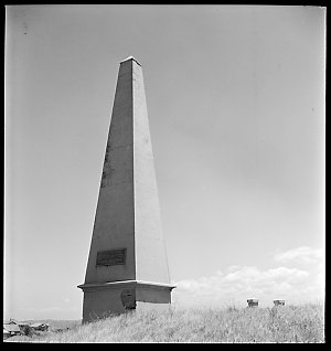 File 02: Obelisk, view from obelisk, [1940s] / photogra...