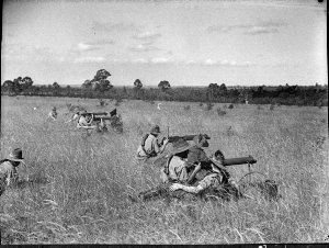1st Light Horse Machine Gun Regiment in camp at Greenhi...