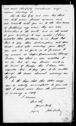 John Gould - Letterbook, 26 December 1840-14 December 1...