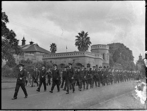 NSW Corps of Commissionaires: Government House parade f...