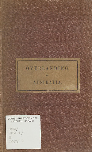 Overlanding in Australia / by C. Wade Browne.