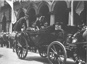 The Royal Phaeton with HRH and Aide-de-camp