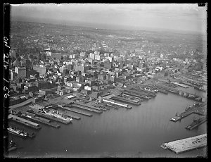 Item 56: Walsh Bay and Darling Harbour / photograph by ...