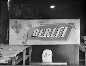 Berlei poster at works