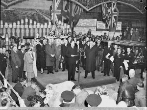Opening of sheep show by Governor
