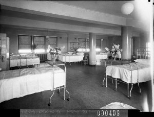 One of the wards, Rachel Forster Hospital