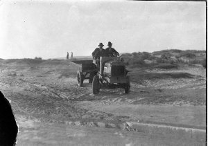 Demonstration of the Winther four-wheel-drive truck by ...