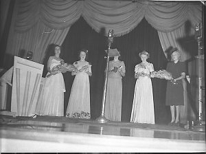 Miss Australia contestants at State Theatre (taken for ...