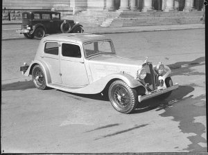 Buckle Motors; Triumph car (taken for "Telegraph" class...