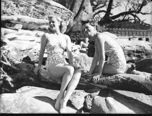 Mary Dees, co-star of The Women, at Nielsen Park