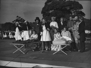 St. John's Ambulance parade; Government House