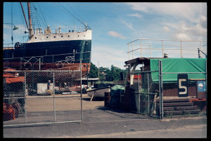 Item 24: Shipyard with the 'John Oxley' 1927 in restora...