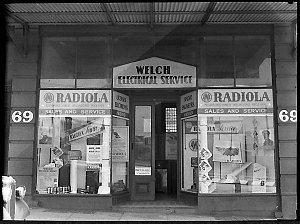 Radio shops (taken for Mr Hillier, AWA)