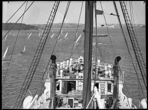 Regatta, taken from RMS "Ormonde"