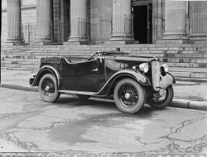 Austin Seven car (taken for "Daily Telegraph" classifie...