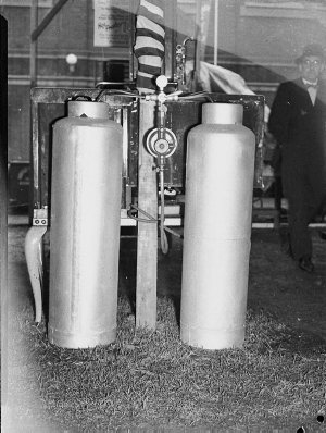 "Success" gas stove by W.T. Carmichael Ltd., run on gas...