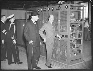 Visit to AWA works by Governor General