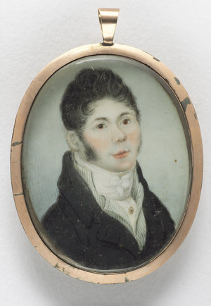 Portrait of a young man, 18--?