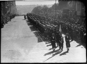 Victory Day procession