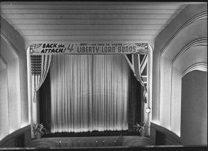 War loans displays, Lyric, Victory Theatres