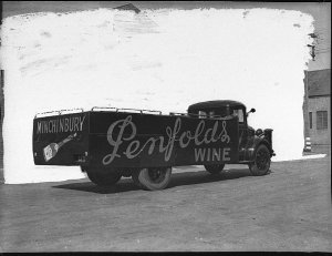 Penfold's Wines trucks