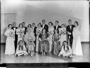 Greek Consul's wife, Lady Mayoress, debutantes with the...