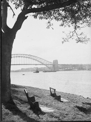 The Bridge from Mrs Macquarie's Point