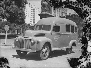 New Methodist Nursing Service ambulance (taken for Mr B...