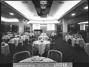Interior, Romano's restaurant (taken for Building Publi...