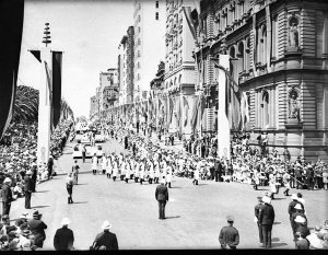 150th Anniversary celebrations: procession through stre...