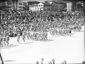 Surf carnival at Bondi Beach