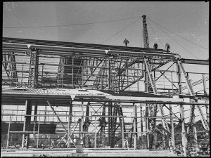 Aeroplane hangar, Rose Bay, for flying boats