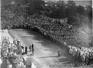 The mass, Corpus Christi at Manly