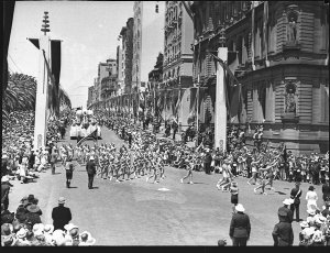 150th Anniversary celebrations: procession through stre...