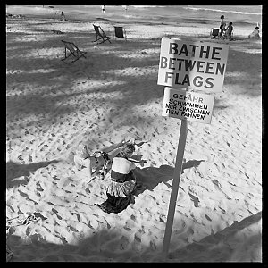 File 18: Manly, 'Bathe between the flags', [1940s] / ph...