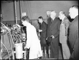 Visit to AWA works by Governor General