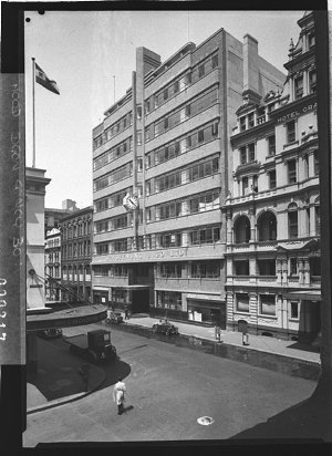 S Hoffnung's Building, Kent Street frontage (for Buildi...