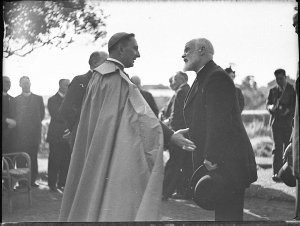 Papal delegate, Dr Panico's garden party