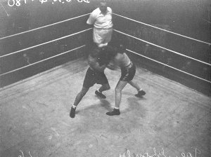 Boxing at Sydney Stadium.  Jim Kelso v Joe Ghnouly