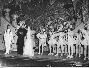 Opening night, "Hollywood Hotel" revue (taken for Fulle...
