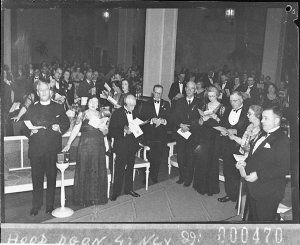 Welsh Society dinner at David Jones.