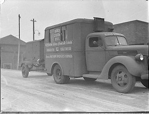Two Ford mobile cinema units - (nos 28 & 111), gifts fr...