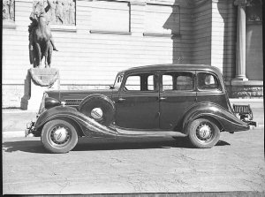 1934 Hudson Terraplane car (taken for Liberty Motors an...