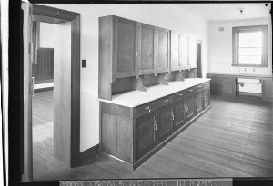 Unidentified church institution pantry and servery