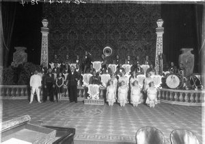 Band with the Capitol Pony Ballet, including Queenie Ro...